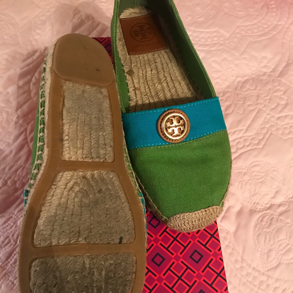 Tory Burch Beacher Flat Canvas Shoe